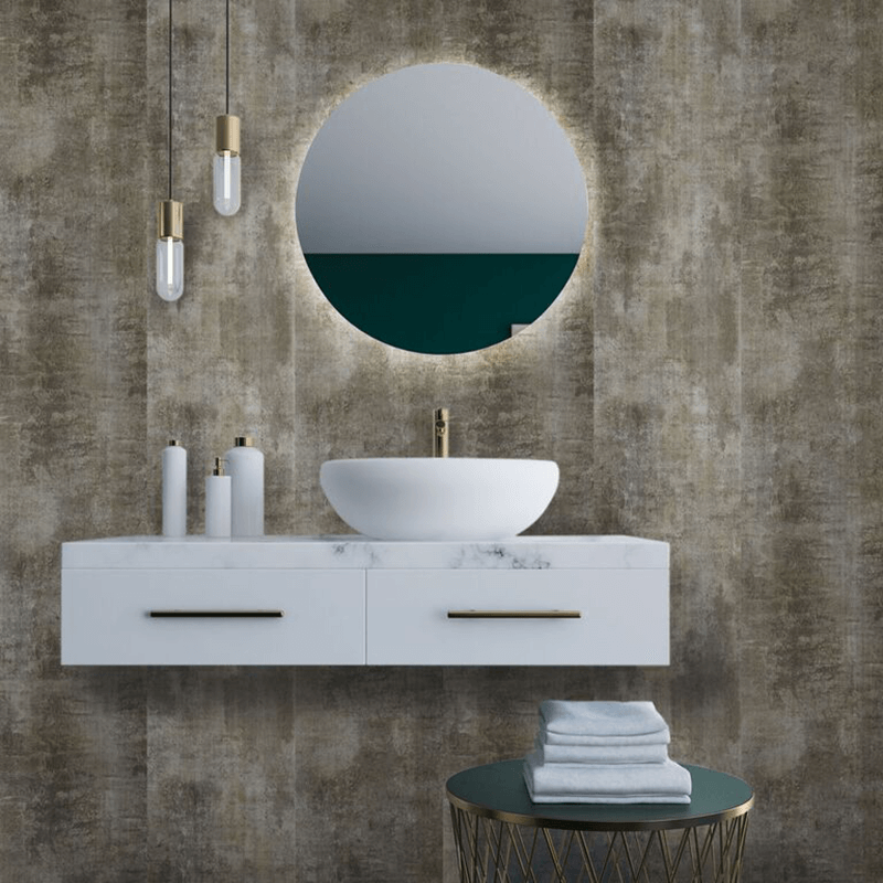 Fired Earth (satin) 8mm Zest Wall Panels 375mm x 2.6m Pk3 Image